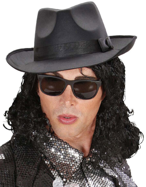 Michael Jackson Parykk - Svart