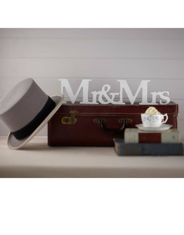 Mr & Mrs Treskilt 10x45 cm - Vintage Journey