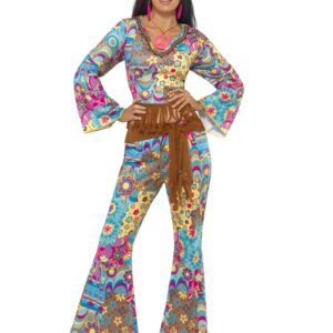 Flower Power Hippie Lady - Kostyme
