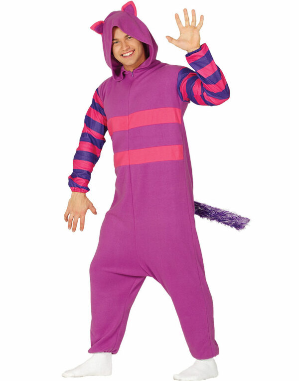 Cheshire Inpsirert Kigurumi Unisex Kostyme