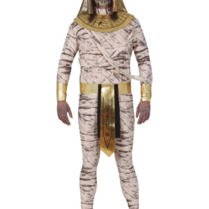Mektig Farao Mumie Kostyme til Mann - Onesize L