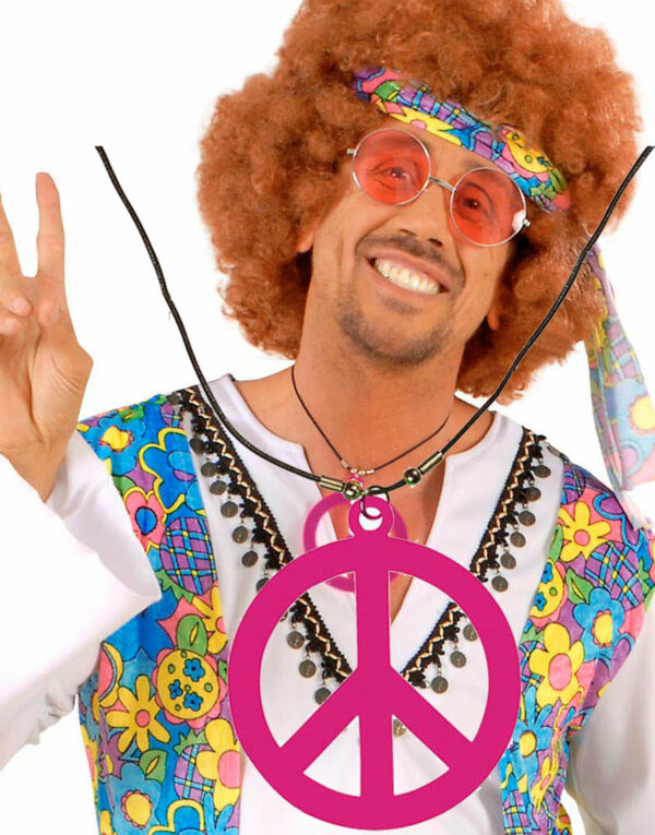 Peace Hippie Smykke - Rosa