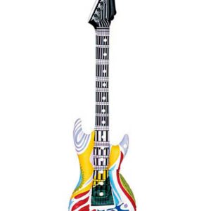 Rock n Roll Oppblåsbar Gitar - 107 cm