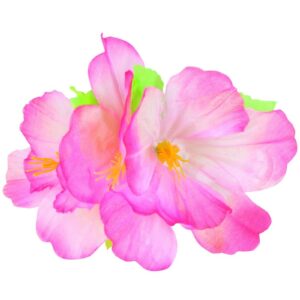 Pen Hårspenne med Rosa Hawaii-Blomst
