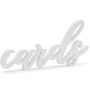 Cards - Hvitt Treskilt 20x10 cm