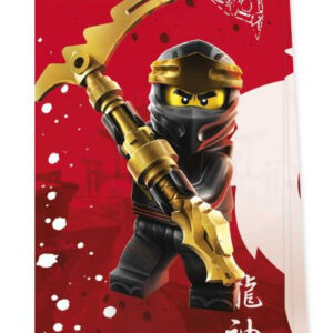 4 stk Godteposer i Papir - Lego Ninjago