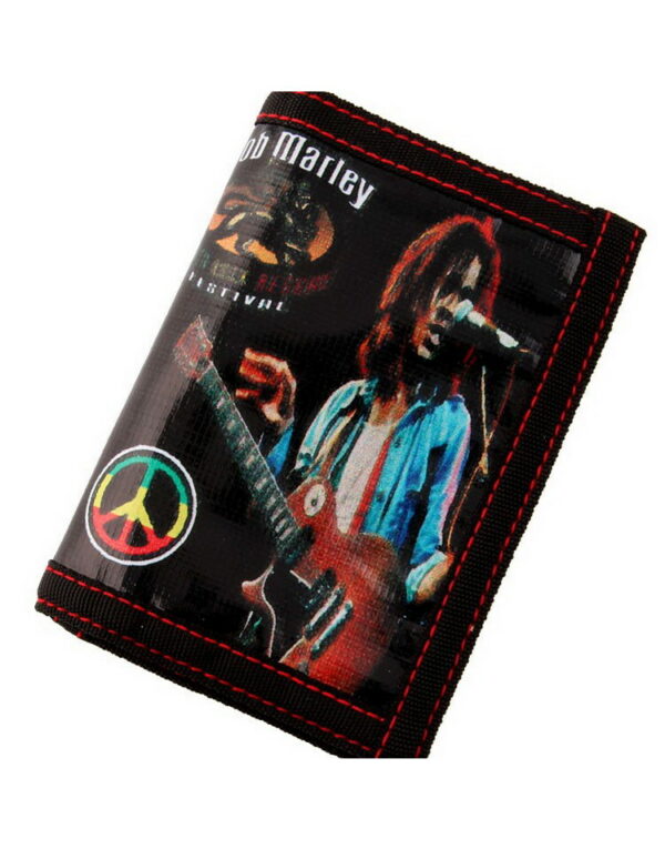 Bob Marley Concert - Sort Lommebok