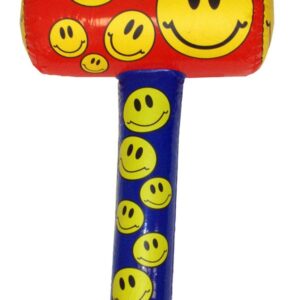 Oppblåsbar Smiley Hammer - 48 cm