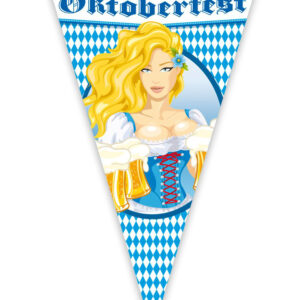 Stort Oktoberfest Megaflagg 150x90 cm