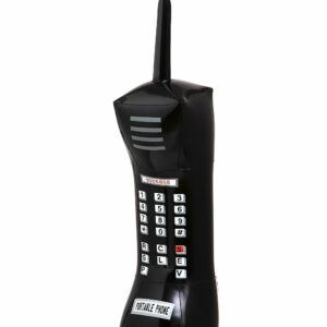 Kjempestor Oppblåsbar Retro Mobiltelefon - 77 cm