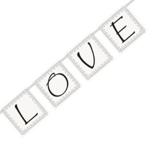 68 cm ''LOVE'' Banner - Heavenly Love