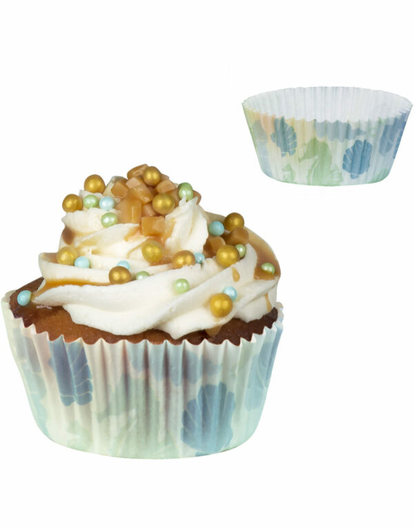 50 stk Cupcake / Muffinsformer - Mermaids