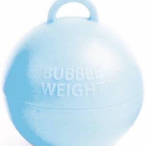 Bubble Weight - Lys Blå Ballongvekt med Festering