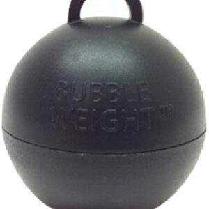 Bubble Weight - Svart Ballongvekt med Festering