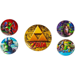 Lisensierte The Legend of Zelda Buttons