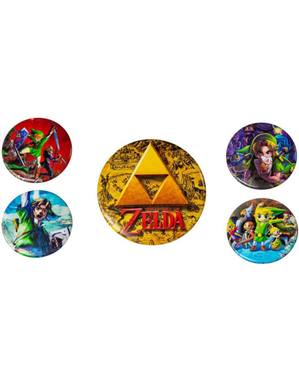 Lisensierte The Legend of Zelda Buttons