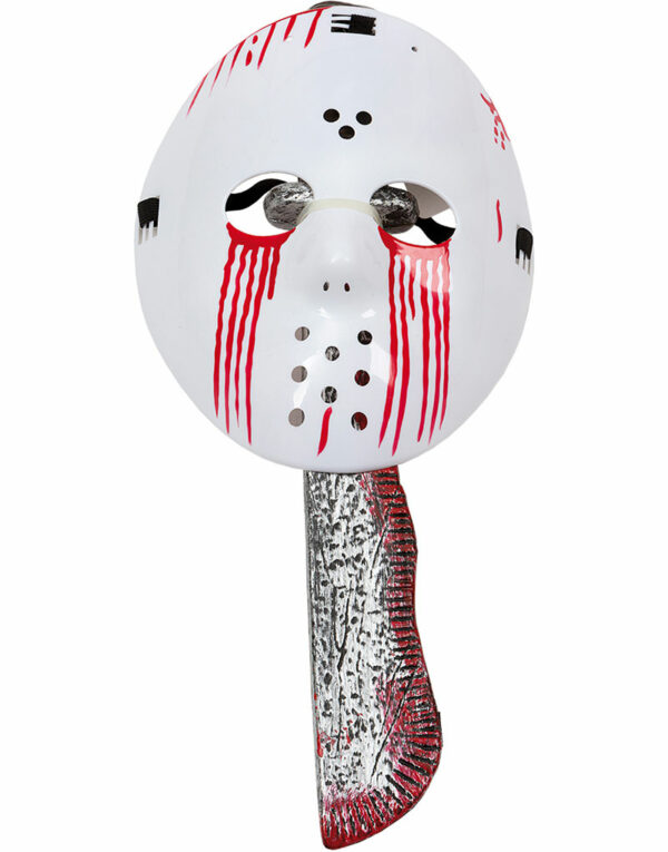 Jason Inspirert Hockeymaske og Machete