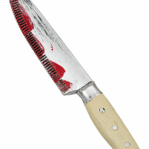 Blodig Kjøkkenkniv - 32 cm Kostymetilbehør