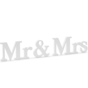 Mr & Mrs Treskilt 50x9cm