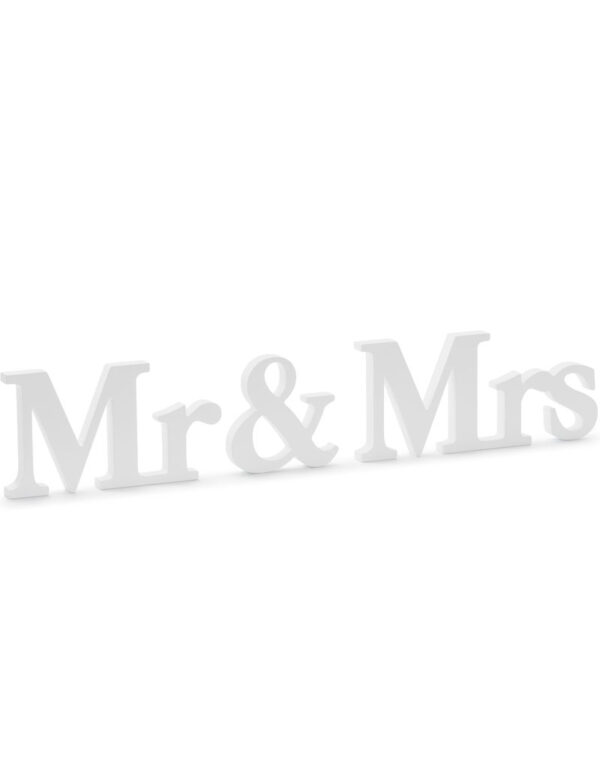 Mr & Mrs Treskilt 50x9cm