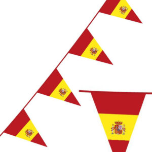Spanske Flagg Vimpelbanner på 10 Meter