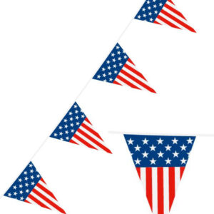 Amerikanske Flagg Vimpelbanner på 10 Meter