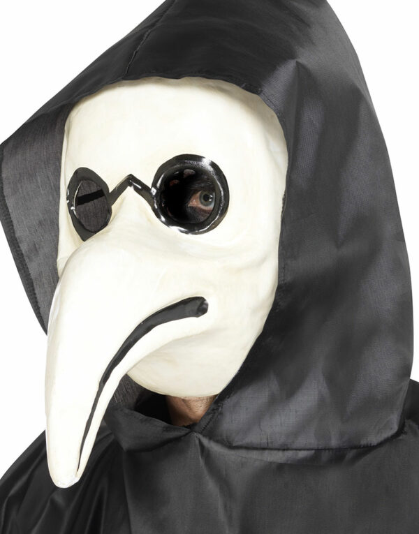 Plague Doctor Inspirert Beige Maske