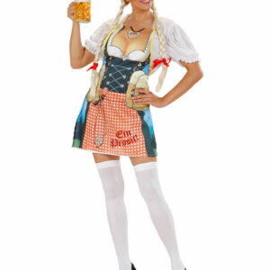 Oktoberfest Heidi Forkle med Fotorealistisk Print