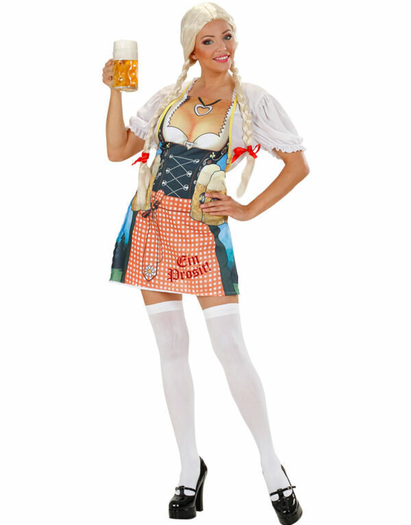 Oktoberfest Heidi Forkle med Fotorealistisk Print