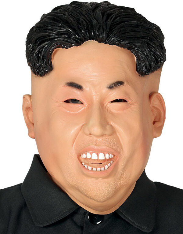 Kim Jong-un Inspirert Heldekkende Latexmaske