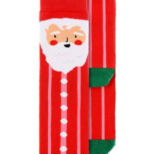 Stripete Julenisse sokker - Til Barn