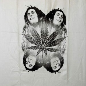 Bob Marley Weed - Beige Skjerf
