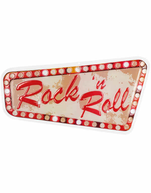 Veggdekorasjon 33x60 cm - Rock 'n Roll