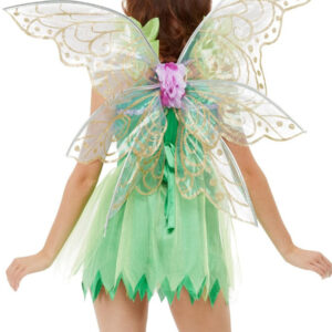 Lys Lilla Pixie Fairy Vinger med Glitter 86x80 cm