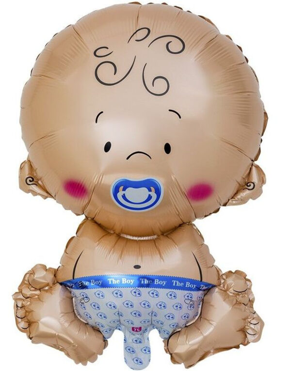 Baby Folieballong - Gutt 47x71 cm