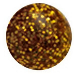 Glitrende Gullfarget - 5 mm Akrylkule til 1