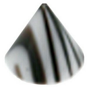 Storm Spike Black/White - 3 mm Akrylkule til 1