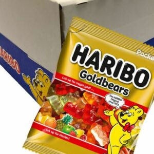 24 Poser Haribo Goldbears / Gummibjørner - Hel Eske