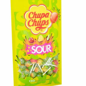 120 stk Chupa Chups Sour - Stor Pose med Sure Kjærligheter 1