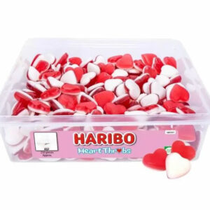 250 stk Haribo Heart Throbs - Boks med Vingummi Hjerter