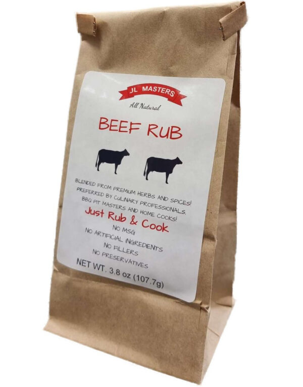 JL Masters Beef Rub - Krydderblanding til Kjøtt (USA Import)