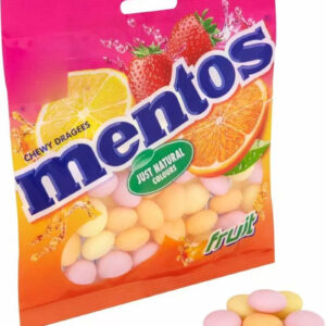 Pose med Mentos Fruit 135 gram