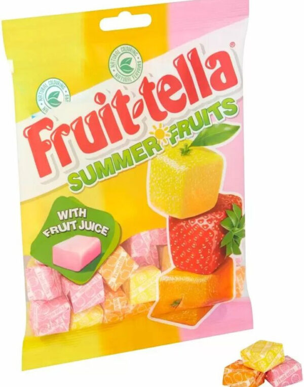 Fruit-tella Summer Fruits 135 gram