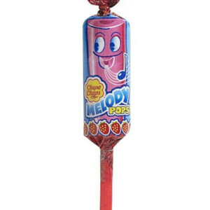 Chupa Chups Melody Pops Fløyte med Jordbærsmak 15 gram