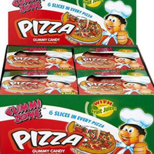 24 stk Gummy Zone Mini Pizza 23 gram