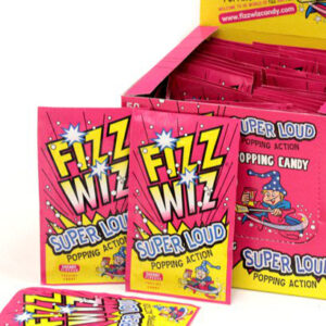 50 stk Fizz Wiz Popping Candy med Kirsebær Smak 245 gram