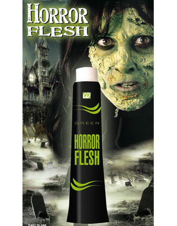 Horror Flesh - Green flytende latex - 28 ml