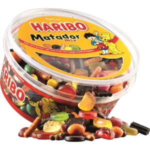 1 kg Haribo Matador Mix - STOR BOKS