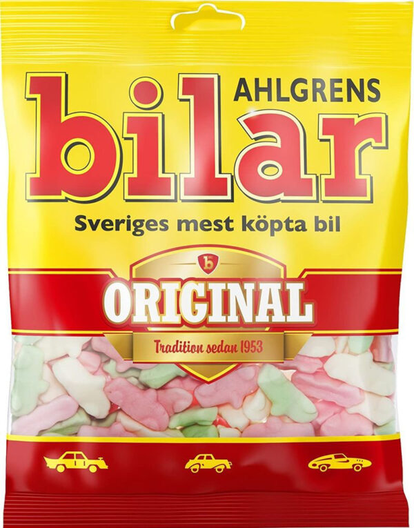 Ahlgrens Biler 125 gram Skumgodteri