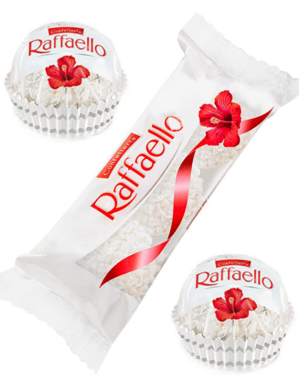 4 pack Raffaello Mandel og Kokoskonfekt 40g